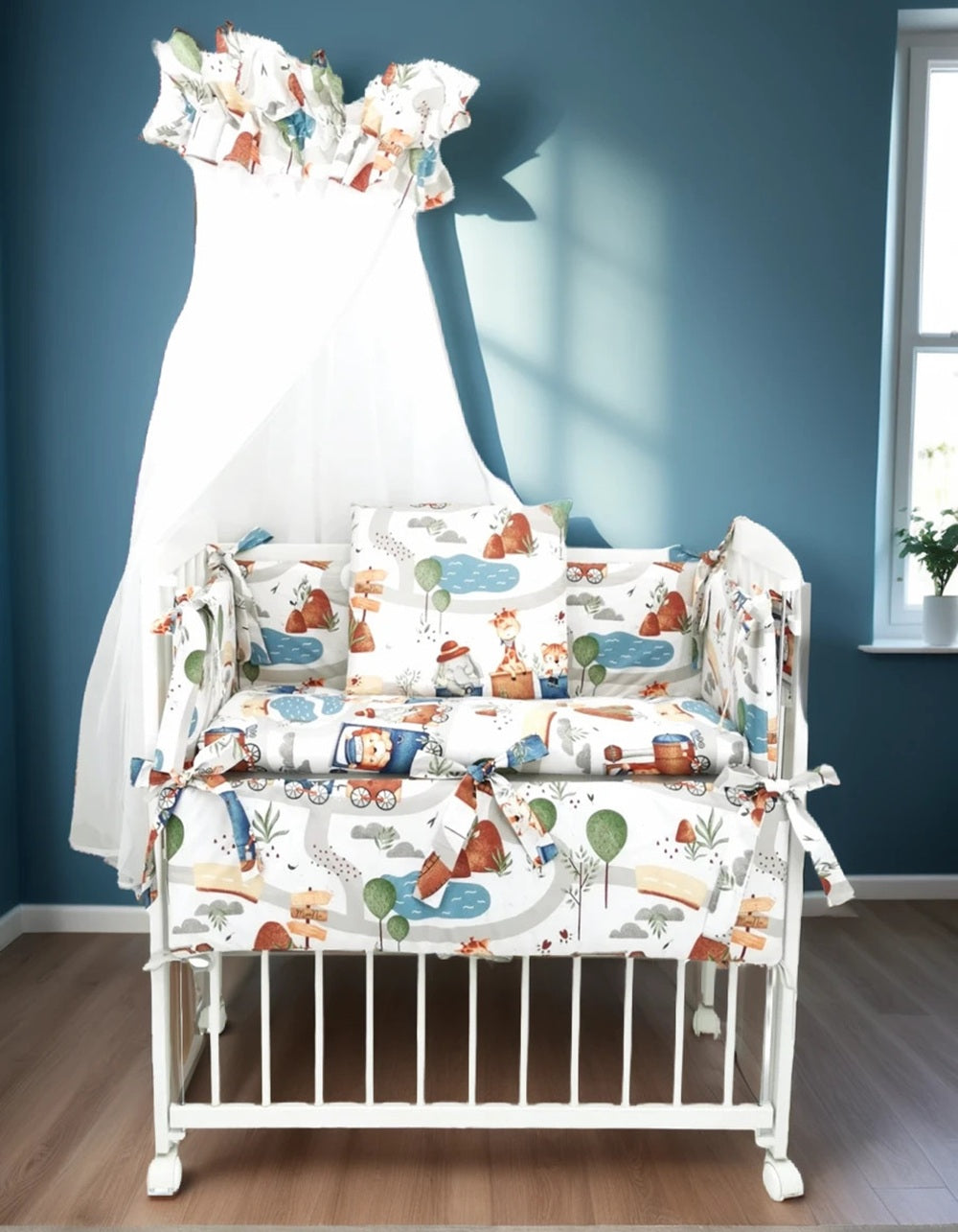 Babyhafen 3in1 Beistellbett Baby Animals - babyhafen.de
