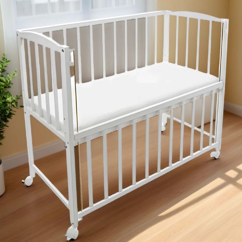 Top Beistellbett Weiß Matratze Mobil