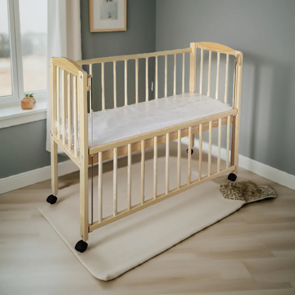Top Beistellbett Weiß Matratze Mobil