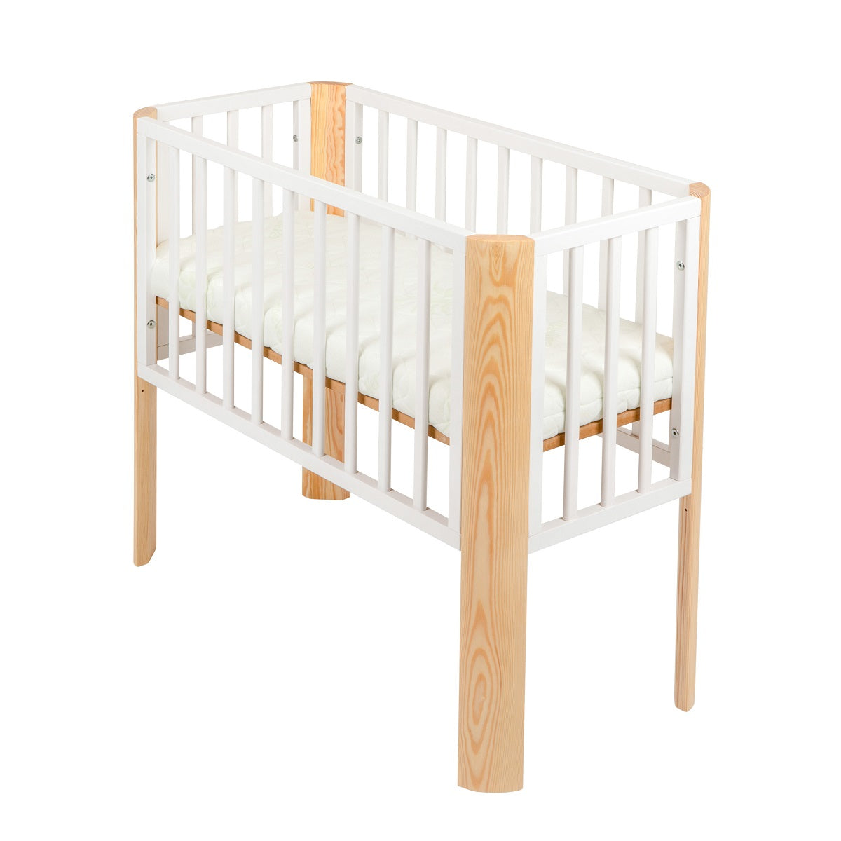 Beistellbett höhenverstellbar mit Himmelset Giraffe - babyhafen.de
