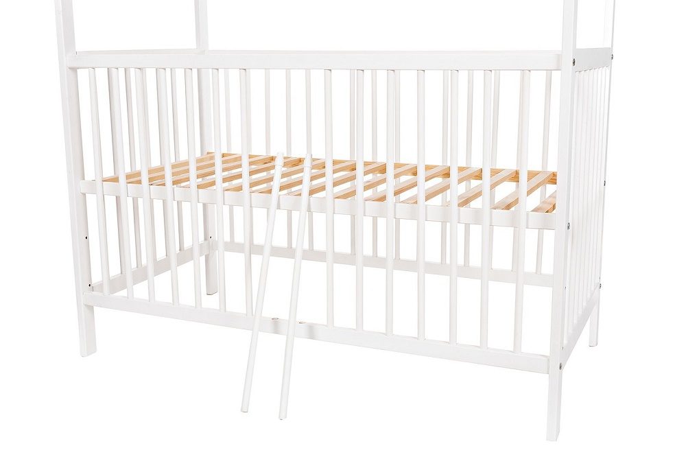 Hausbett Home Sweet Rosa 60x120 Bio Bettset - babyhafen.de