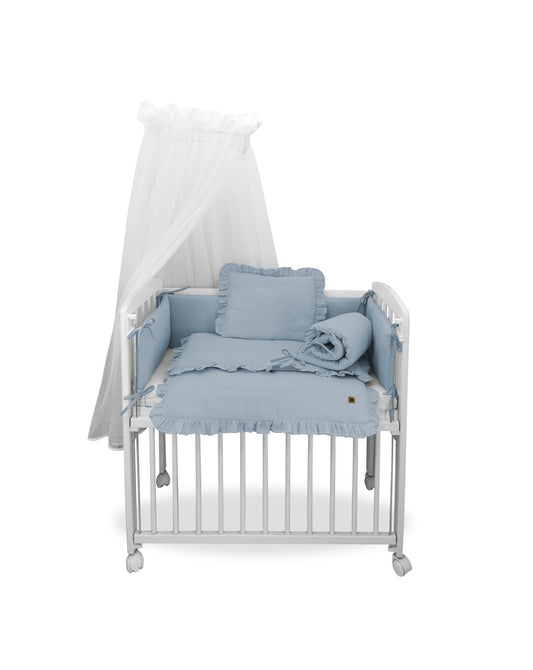 Beistellbett_3in1_aus_Kiefernholz_in_Weiss_mit_Musselin-Bettwaesche