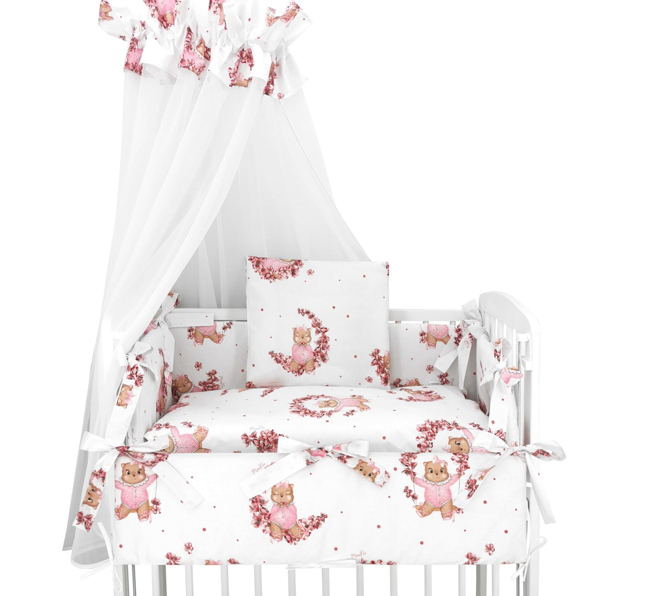 Bettdeckenbezug für Beistellbett Teddybär Betty - babyhafen.de 