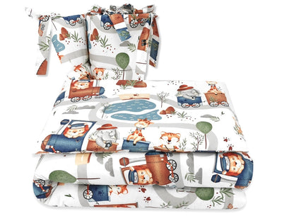 Royalbabybett 6-teiliges Bettwäscheset für Babybett
