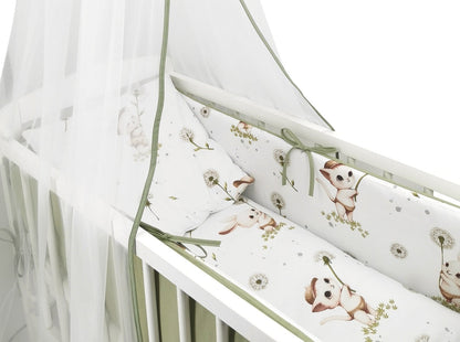 6-teiliges Bettwäscheset für Beistellbett Baby Kätzchen
