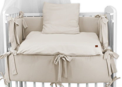 Beistellbett mit Matratze, Nestchen und Himmel – Sweater Soft