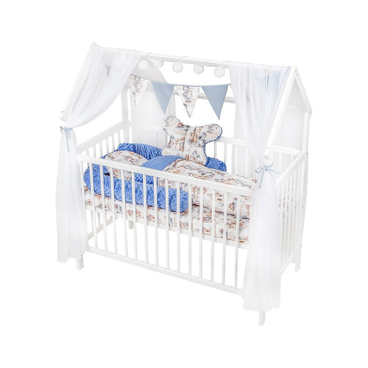 Hausbett_60x120_cm_Set_Matratze_Bettset_Traveling_Drachen
