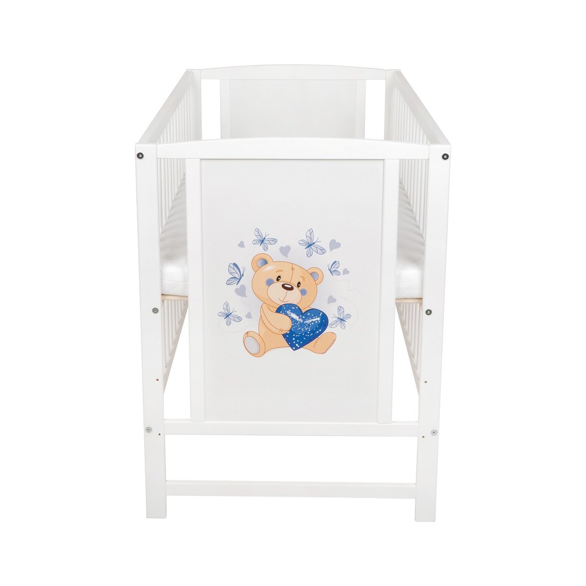 Kinderbett_weiss_mit_Matratze
