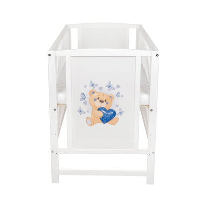 Kinderbett_weiss_mit_Matratze